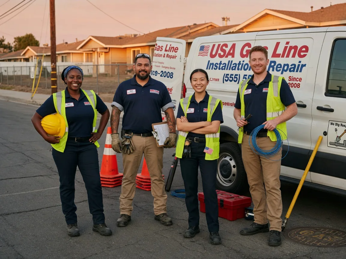 Gas Line Installation company in New Holland, OH